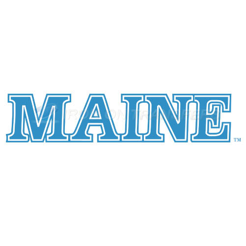 Maine Black Bears Logo T-shirts Iron On Transfers N4941